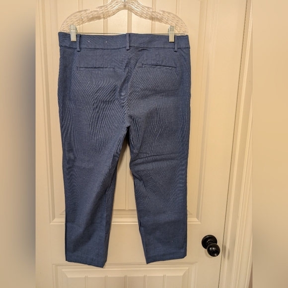 LOFT Blue Capris - Picture 2 of 3